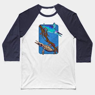 Ichthyosaurus Baseball T-Shirt